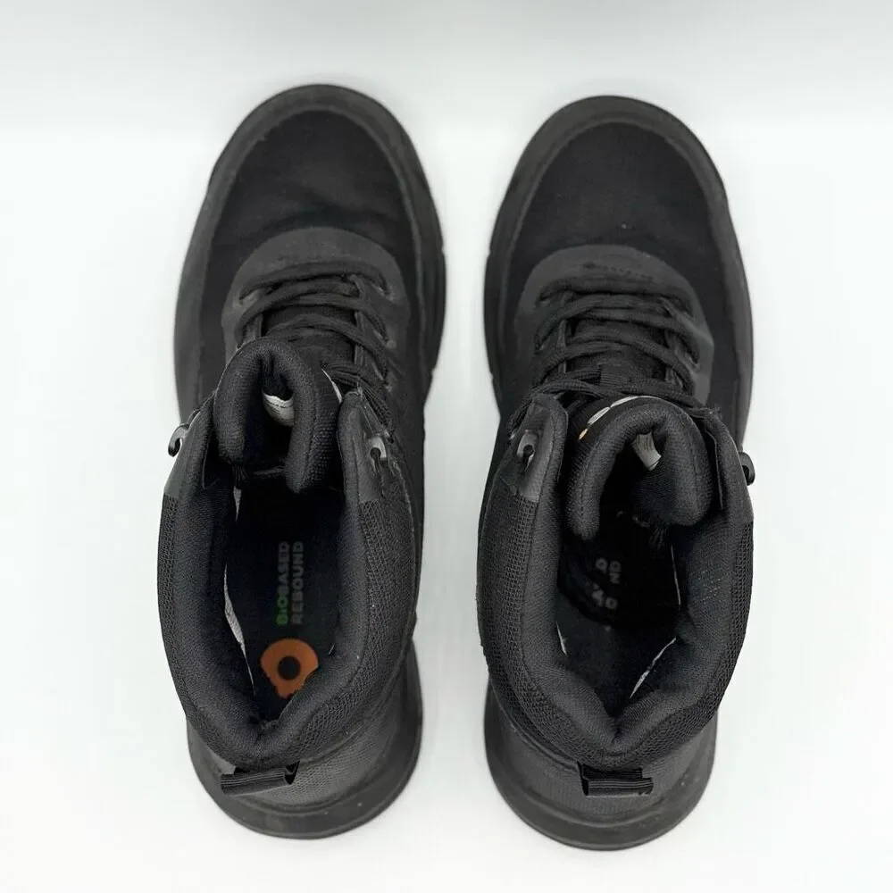 Bogs Shale Mid Glacialgrip WP Black Work Boots - Men’s US 9 / EU 42